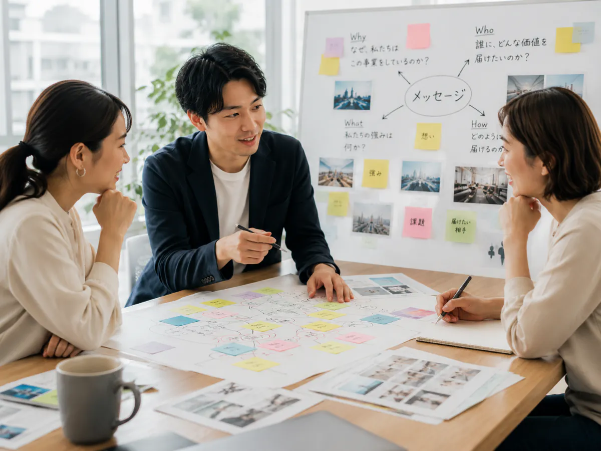 伝える前の整理から支援