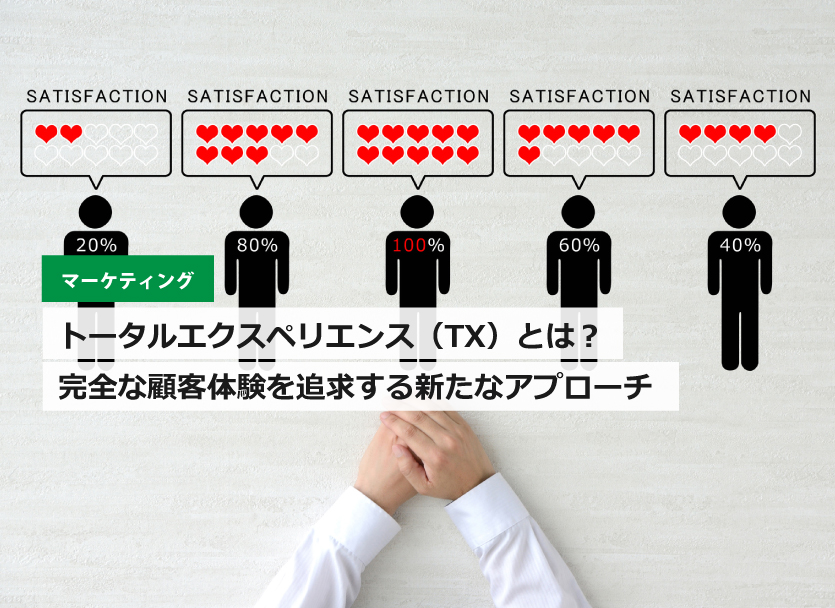 トータルエクスペリエンス（TX）とは？意味は？完全な顧客体験を追求する新たなアプローチ