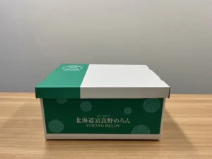 メロン(8キロ)箱のデザイン製作（荒農園 様）